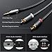 Cable Audio RCA,Victeck Nylon Trenzado 3,5mm Jack Macho a 2 RCA Macho...