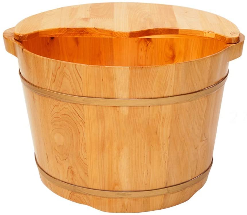 Bañera de Pie de Madera para Pedicure y Masaje miniatura 1