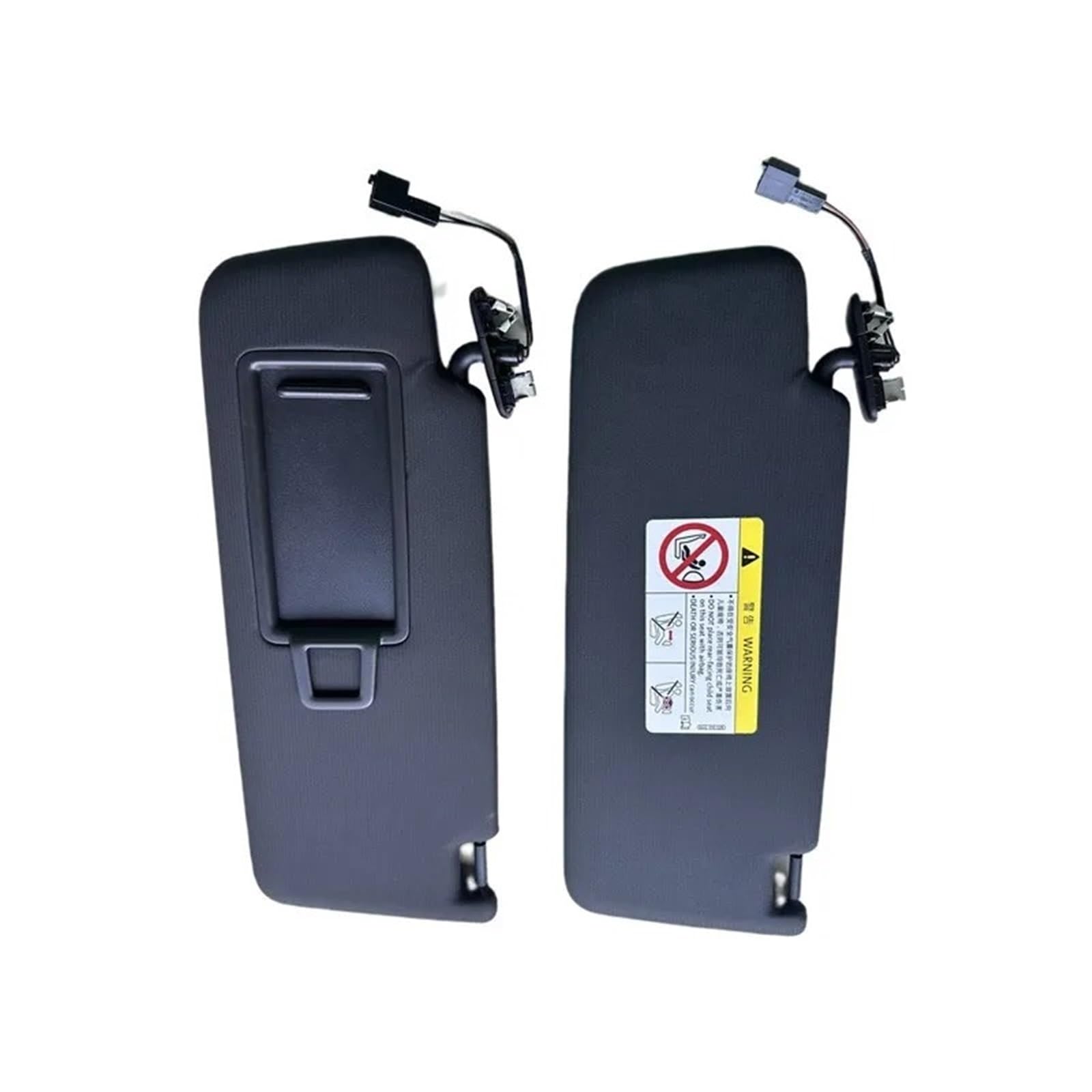 Parasole Lato Per VW Per T-Cross Per Passat B8 CC Per E-Golf Per T-Roc 5G0857551 5G0857552 Auto Pannello Parasole Anteriore Specchio Il Trucco Alette Parasole(Gray Left)