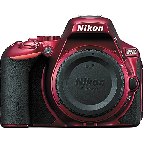 Nikon D5500 Appareil Photo Numérique Compact 24.2 Mpix Wi-FI Rouge