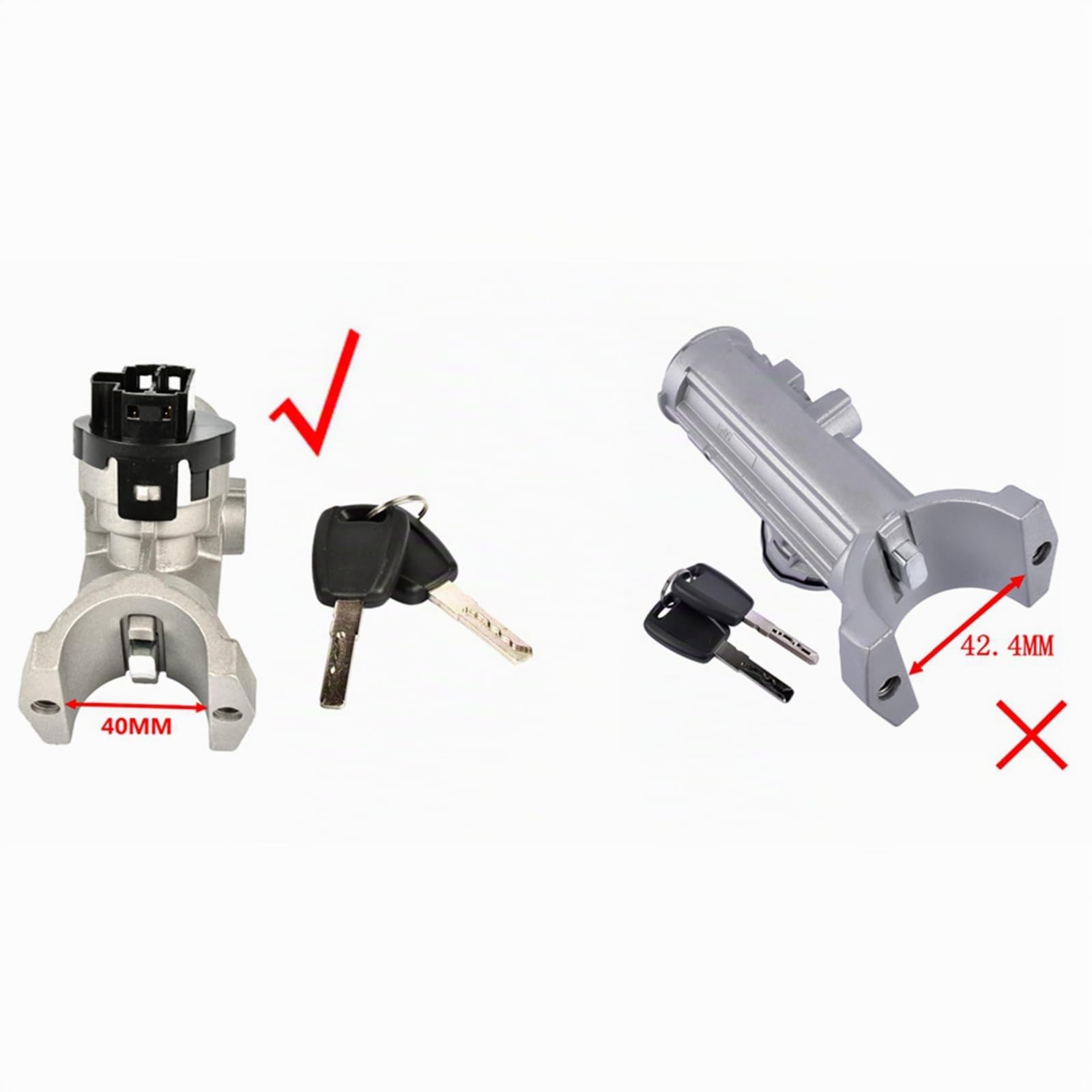 Bisenya Blocco accensione con chiave a 7 poli 4162AL 4162CP Compatibile con Jumper 244 Ducato 244 Boxer 244 2002-2006 4162.AL 4162.CP 1329316080