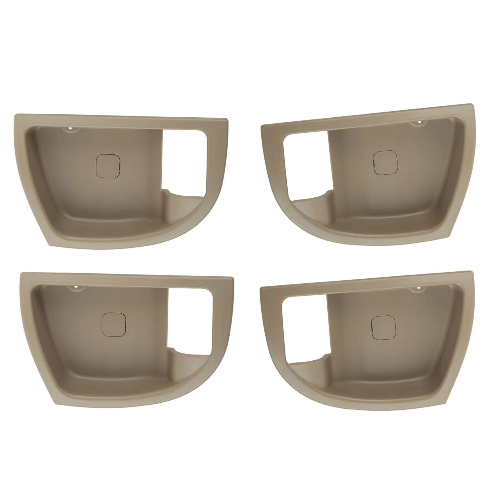 NOHEEU Trim Cover Inside Door Handle 4Pcs for Hyundai for Santa Fe 2007-2012