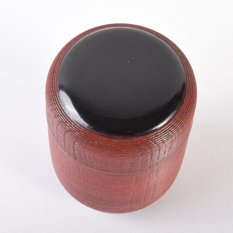 茶道具　輪島塗　久世宗春作　千筋涌茶入　棗　共箱　V　6886 Amazon.co.jp: 茶道具 輪島塗 久世宗春作 千筋涌茶入 棗 共箱 V