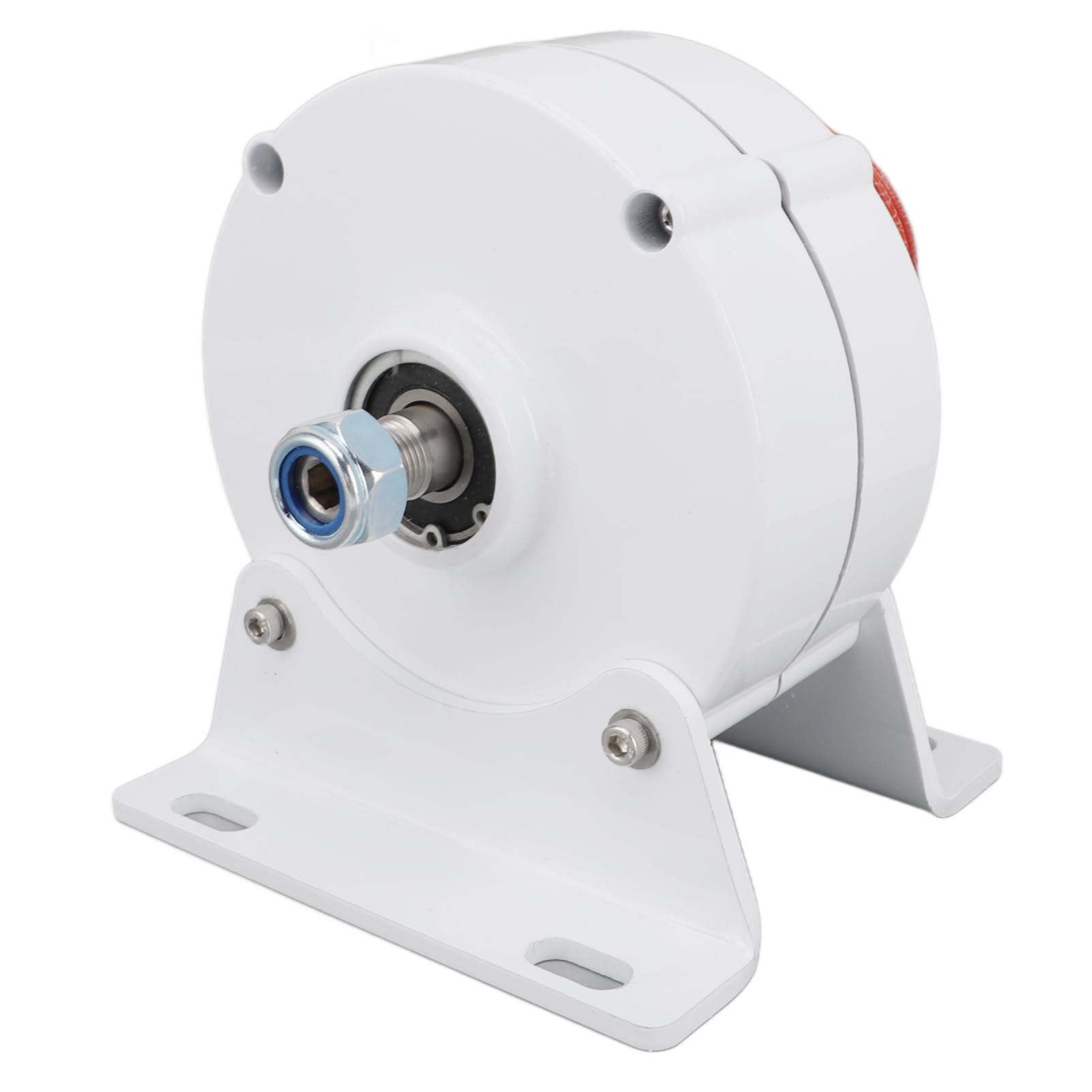 Motore sincrono a magneti permanenti Generatore trifase AC a doppio albero ad alta efficienza Uscita 48V per turbina eolica domestica Lega di alluminio Acciaio al carbonio 15 x (200W)