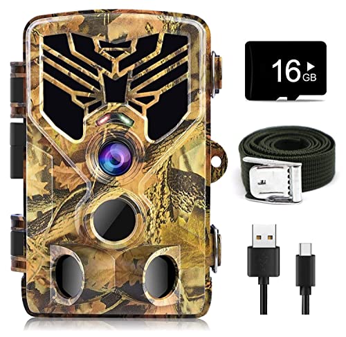 Camera de Chasse Nocturne, 36MP 4K HD Camera Chasse Infrarouge Vision Nocturne Animaux Piege Photographique LCD 2,4' Camera Suiveuse Exterieur Étanche No Glow Invisible Caméra Surveillance