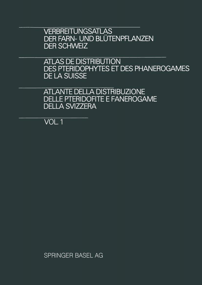 Verbreitungsatlas der Farn- und Blütenpflanzen der Schweiz