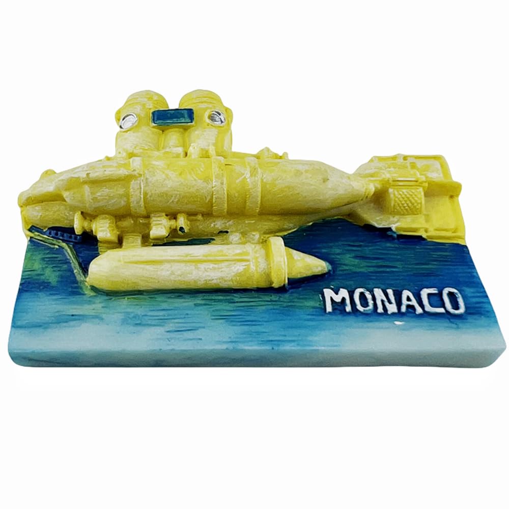 Monaco 3D Monte Carlo Imán De Nevera Regalo De Recuerdo, Resina