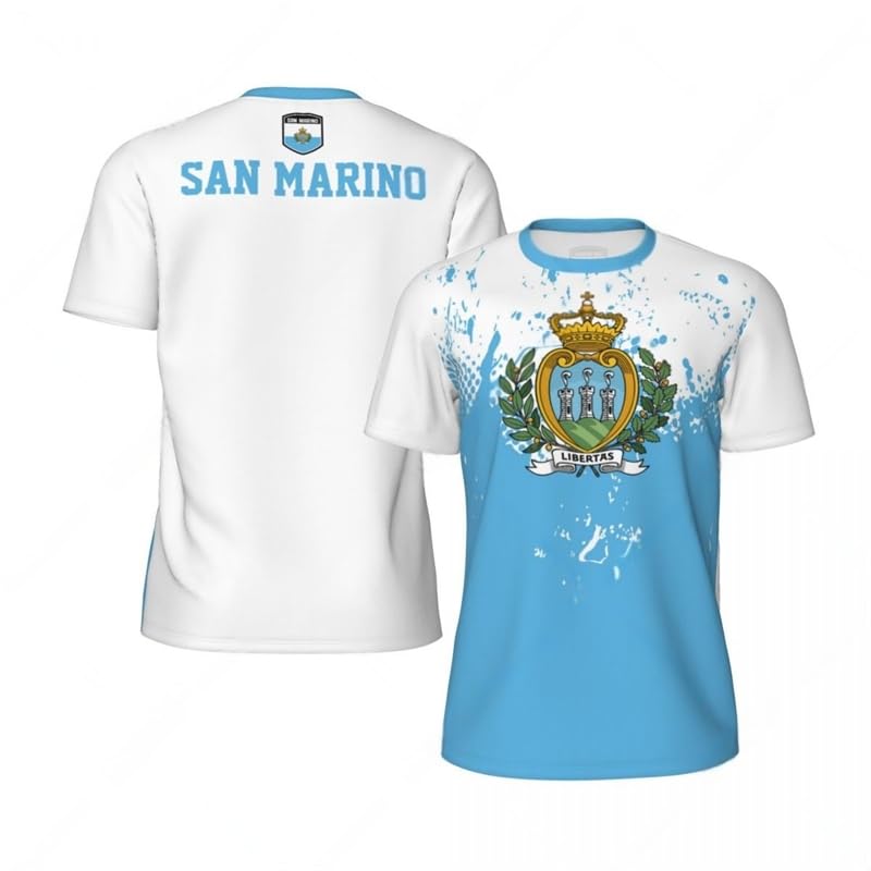 T-shirt sport Sanarino séchage rapide à col rond homme