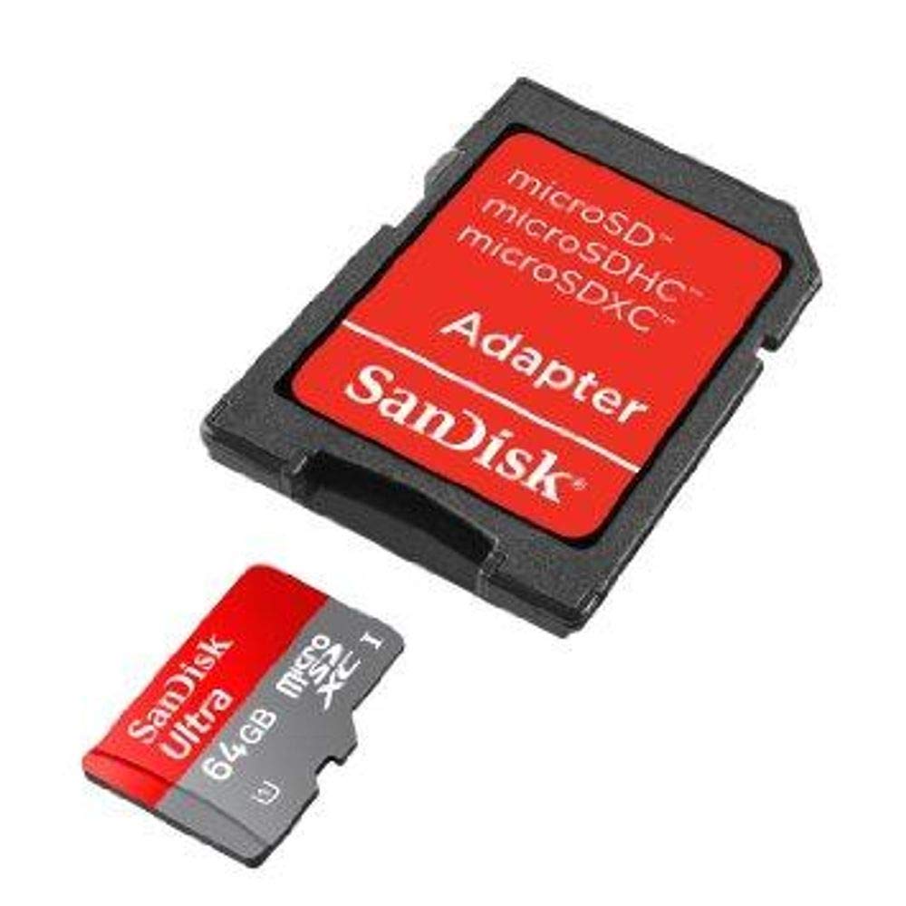 Amazon.com: SanDisk Extreme 64GB UHS-I/U3 Micro SDXC Memory Card Up To  60MB/s Read With Adapter- SDSDQXN-064G-G46A [Older Version] : Electronics