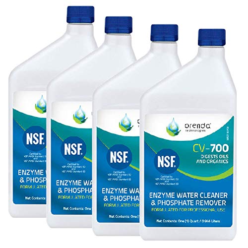 Orenda Technologies CV-700 Catalytic Enzyme Pool Water Cleaner & Phosphate - 4 Pack ORE-50-220-4