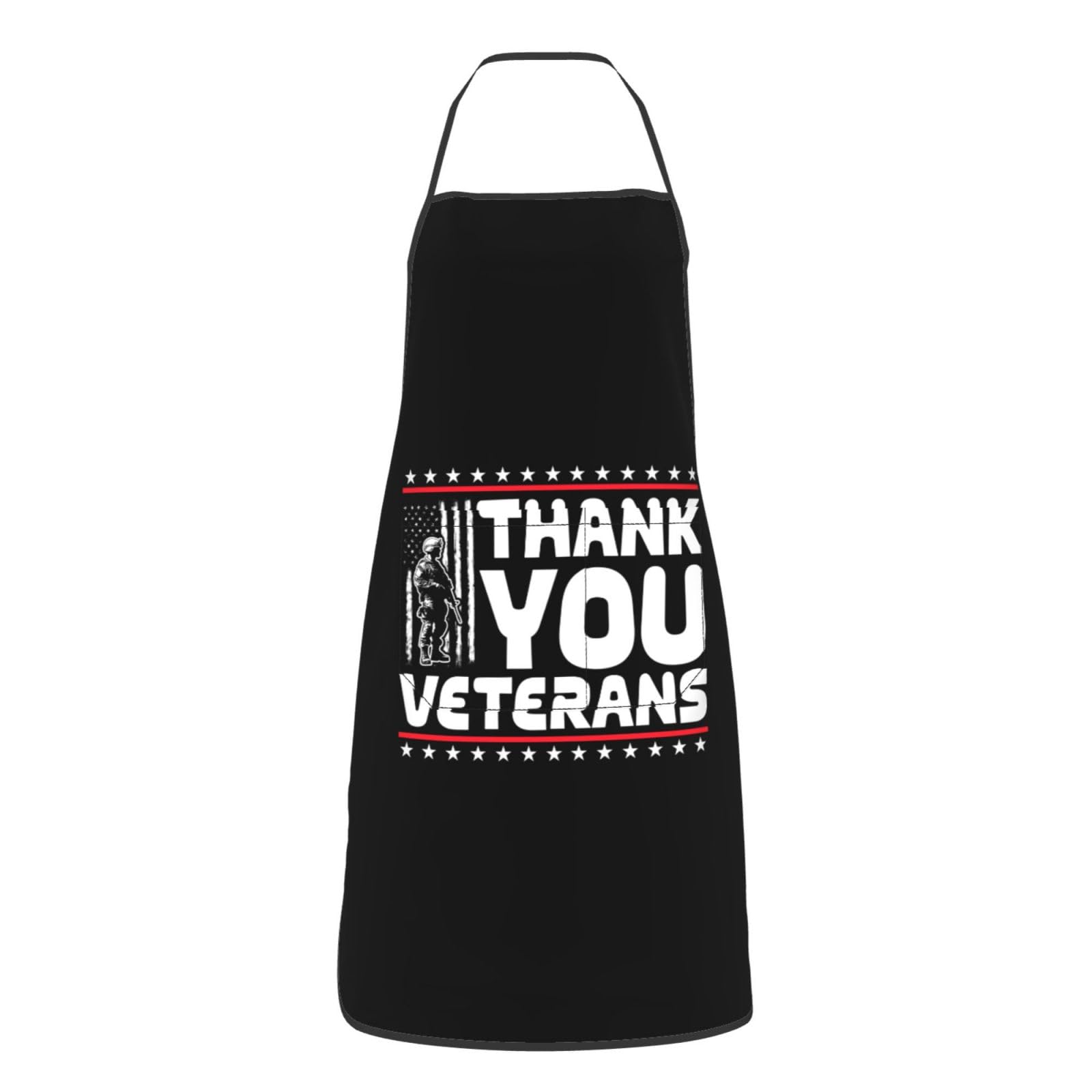 nopicsn Thank You Veterans Apron for cooking with Pockets Women Men Kitchen Chef Funny Aprons