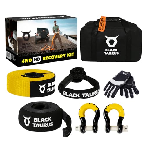 Off‑Road Recovery Kit – Heavy‑Duty 4×4 Recovery Gear with Recover...