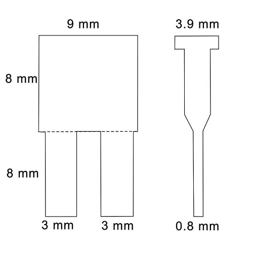 Miniatura 4 de Fusibles automotrices ACBungji Auto Car Micro II 2 fusibles de hoja mejorado surtido 5A 7.5A 10A 15A 20A 25A 30A ATO ATC 50 piezas para SUV, camión,