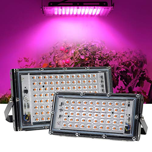 Lampes Serre Lampe Jardin Jardinage Matériel Pour Et Semis De Croissance 100W Lampe 96 Led Horticole Floraison Plante Culture Indoor Hydroponique Avec Lumière Horticoles Éclairage Plantes (100W) Cover
