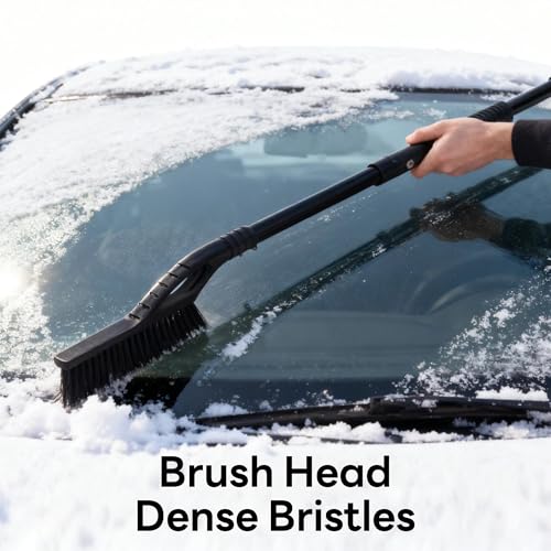 Diseño resistente Deecam en cepillo de nieve desmontable para el coche 4
