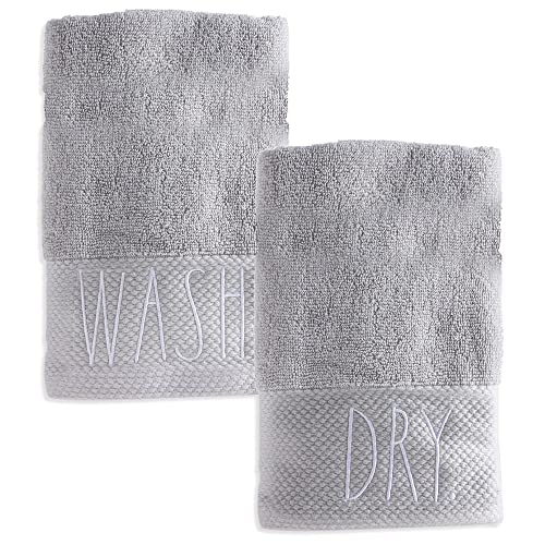 Rae Dunn Hand Towels, Embroidered Decorative Hand...