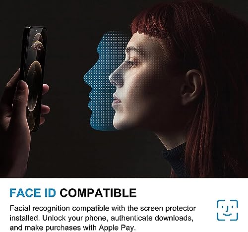 Image of DPJ Privacy Tempered Glass Screen Protector Compatible For iPhone 13 Pro Max /iPhone 14 Plus (6.7 Inches) With Edge To Edge Coverage [Pack of 1] [Privacy]
