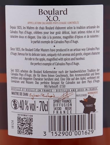 Boulard Calvados Pays d'Auge XO in Geschenkpackung (1 x 0.7 l)