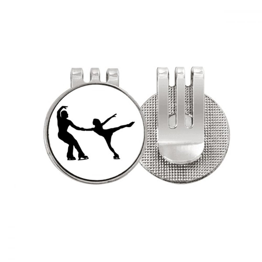 Marcador de pelota de golf magnético clip de esmalte accesorio deporte educación física 4