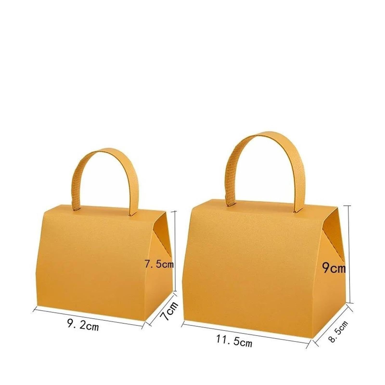 Sacs à main, 20 pièces, papier de couleur