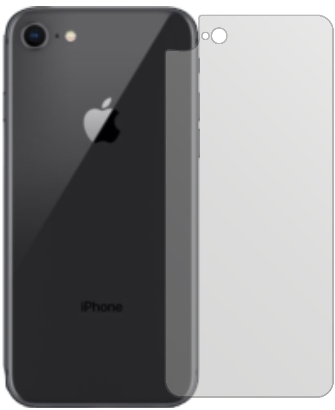 6x Pellicola per Apple iPhone SE (2020) Protettiva Protezione Antiriflesso 4051837516482