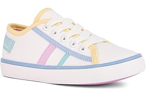 Geo x Girls Gisli Junior Low Top Sneakers: Breathability Meets Charm