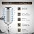 WINGSOL WINGSOL Faucet Filter Reduce Heavy Metals 99.6% Lead, Increase Water pH & Taste NSF/ANSI 42&53, 304 Stainless-Steel 220G 0.1µm Remineralize Water 5-in-1 Function, 2 Filter Cartridges Included