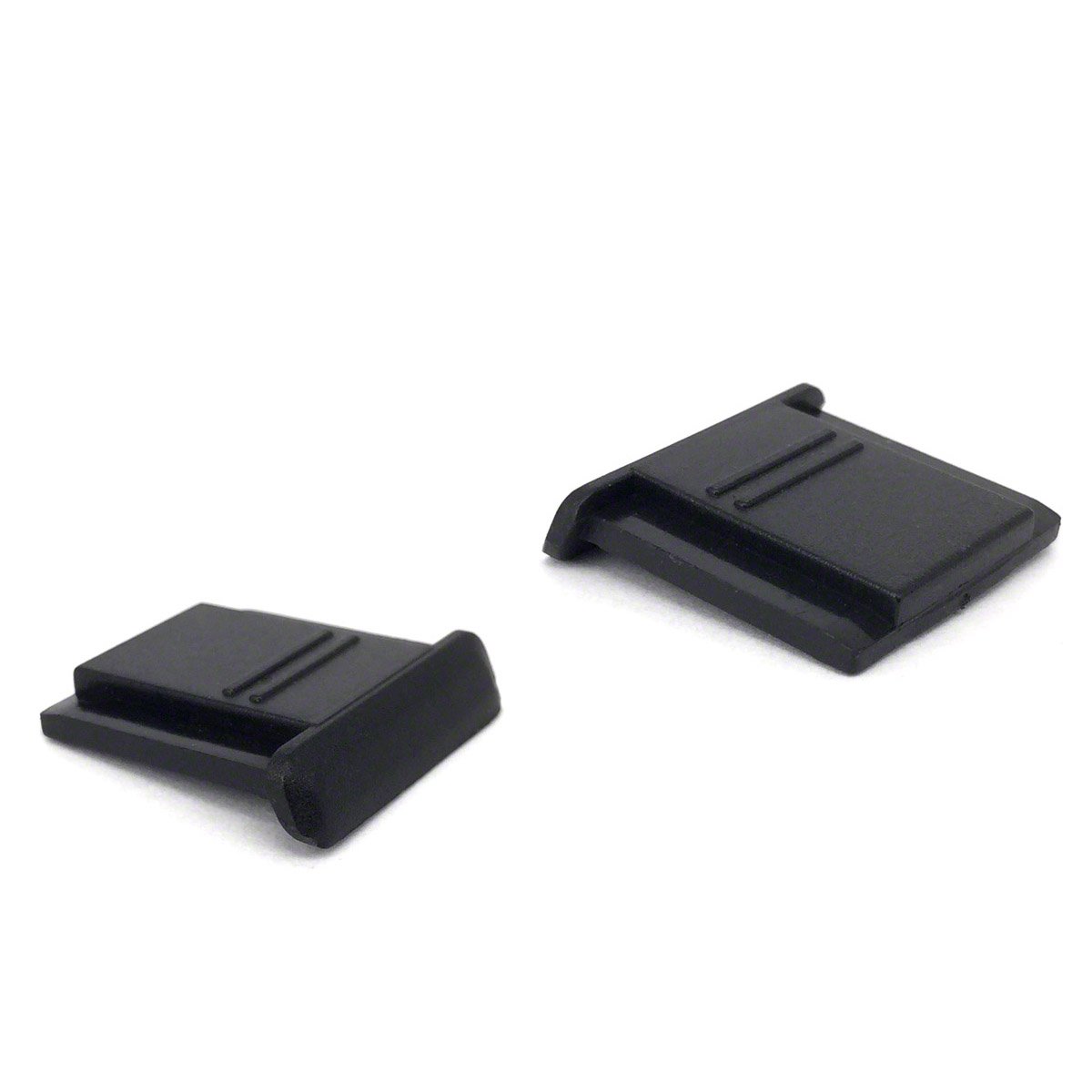 2 x Funda de zapatos de cámara Universal Negro Flash Socket Protector.