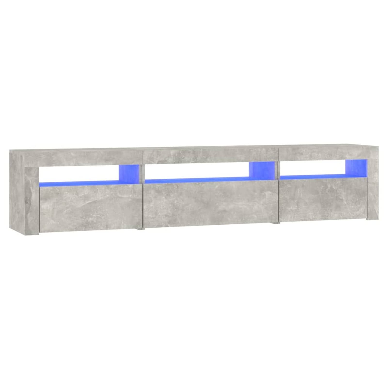 Stand TV LED Light Grey Concrete - Dettaglio