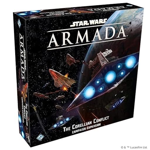 Fantasy Flight Games , Star Wars Armada: Corellian Conflict Campaign Exp, Miniature Game, 2 Players, Ages 14+ Years, 45+ Minutes Playtime | Ya disponible en tu tienda friki favorita! En mundofriki.es!