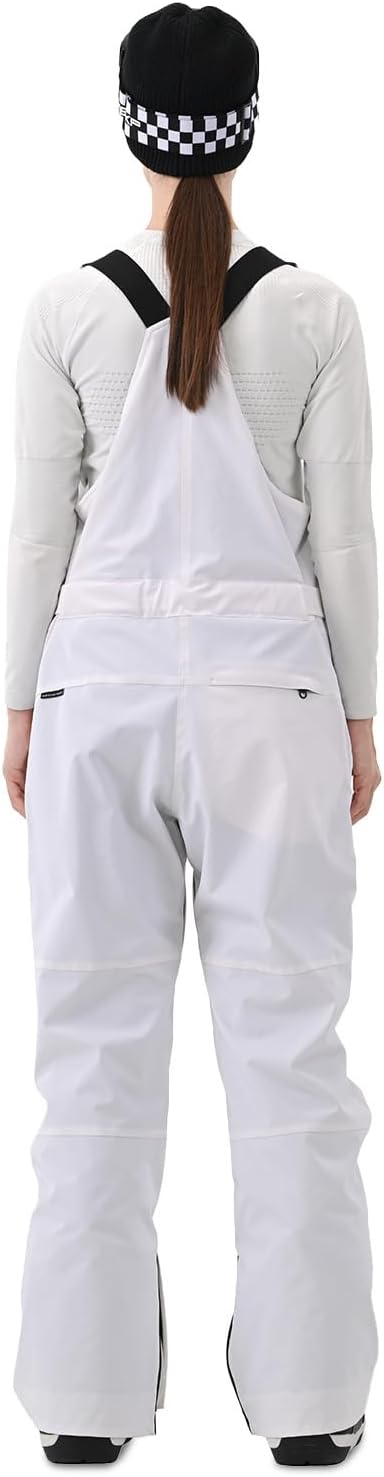 Women Ski Bib Snowboard Pants Snow Overalls Waterproof Windproof Insulate Warm Winter - Image 2