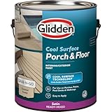 Glidden Porch and Floor with Cool Surface Technology Satin Interior/Exterior Paint,...