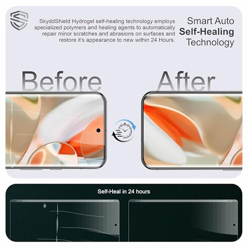 Image of TPU hydrogel Edge to Edge Screen Protector Guard For Google Pixel 9 Pro XL and Google Pixel 10 Pro XL (6.8 Inch) With Installation Kit | Fingerprint Compatible | Edge to Edge Coverage
