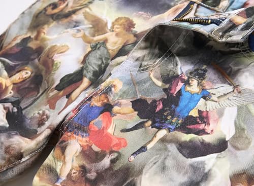 Baylvn Men's Casual Printed Slim Fit Jeans Skinny Denim Pants3