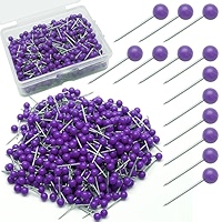 1/8 Inch Small Round Ball HeadPush Pins Map Thumb Tacks For Travel Map