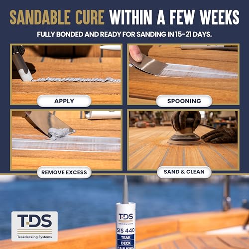 Teakdecking Systems 10oz Marine Caulk Cartridge miniatura 6