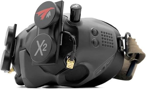 Miniatura 2 de TrueRC X-AIR - Kit combinado de antena MK II de 5.8 GHz con antenas de singularidad - LHCP - LHCP - Negro