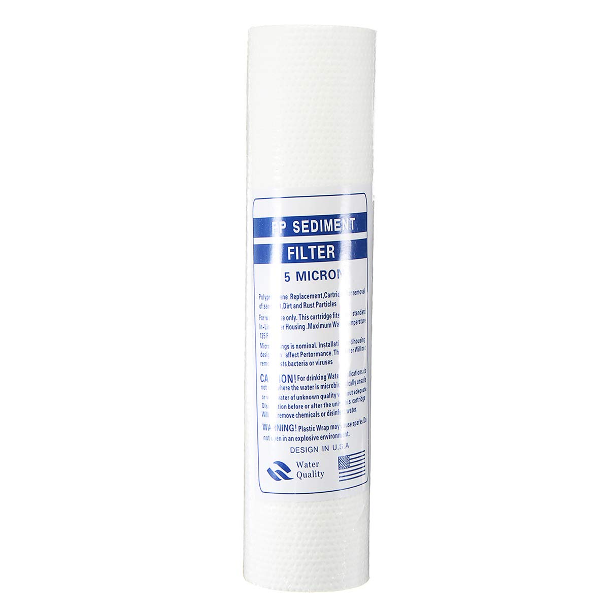 Cartuccia Filtro Acqua Da 1 Micron Da 5 Micron Per Osmosi Inversa Da 10 Pollici 25 Pezzi - A