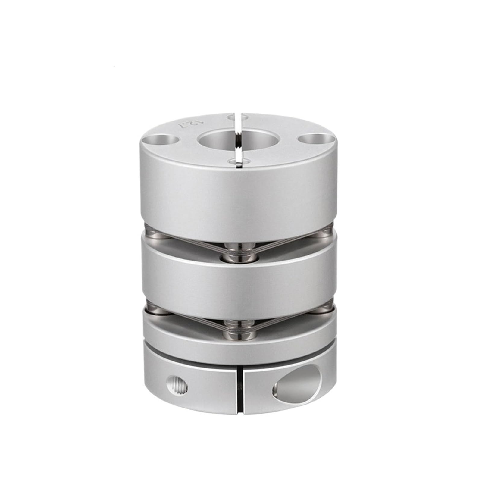 Coupleur en aluminium à Double diaphragme D19xL27, coupleurs de contrôle 4 5 6 6.35 7 8MM(5X6.35)
