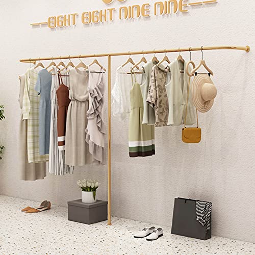 Tringle à vêtements industrielle en métal robuste de 120cm pour dressing