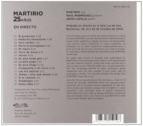 25 Anos En Directo