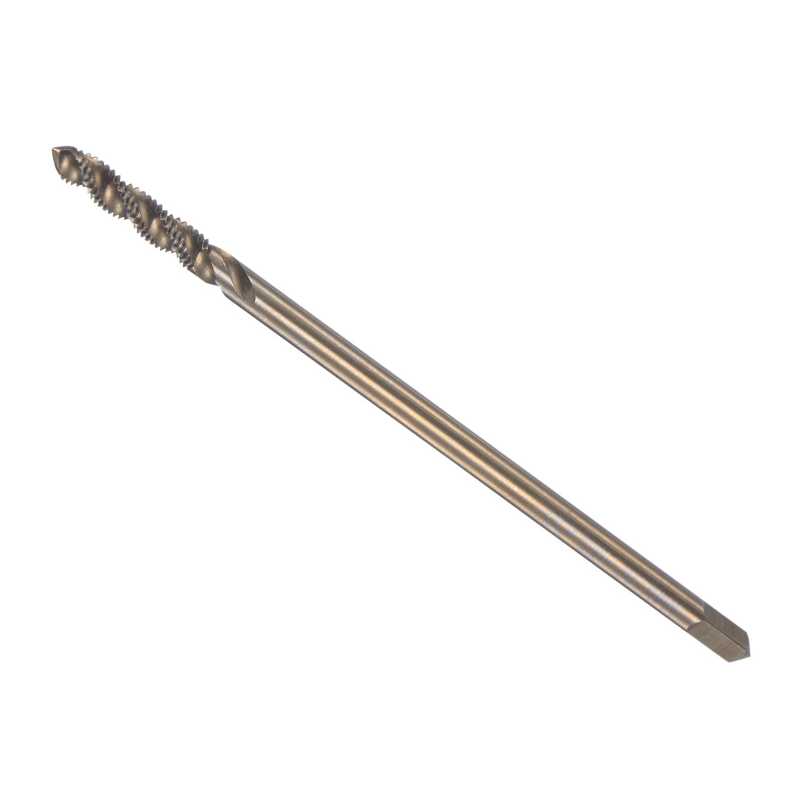 CoCud Spiral Flute Thread Tap, M4 x 0.7 Thread Size, Cobalt High Speed Steel Threading Tap