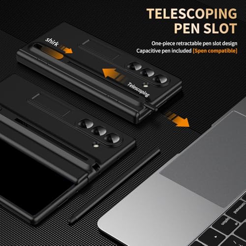 Funda rígida Samsung Z Fold 7 con protector integrado de alta gama 2