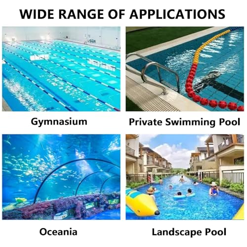 Ligne de séparation de bouée de 6 cm indéformable pour natation - 6