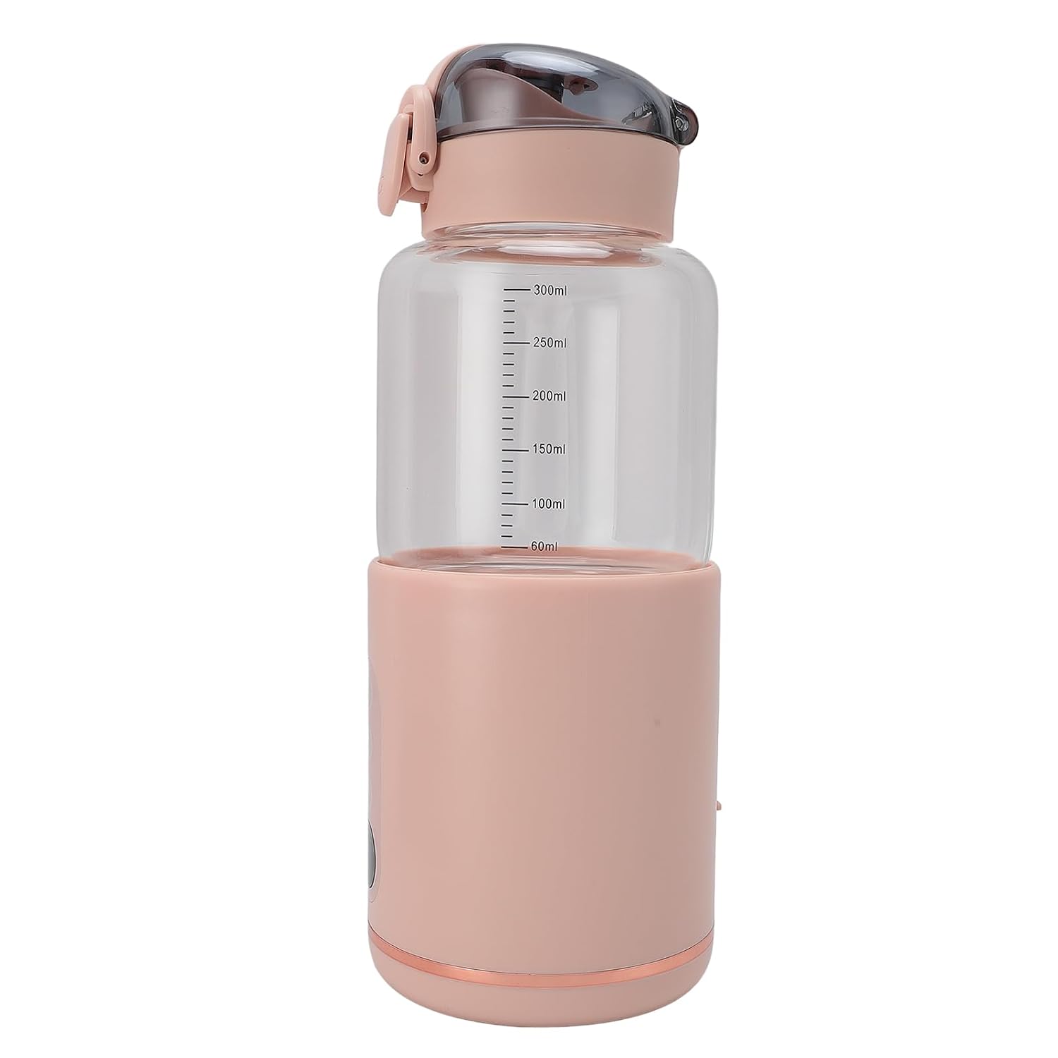 300ML Capacity USB Rechargeable Portable Milk Warmer for Baby, Portable Bottle Warmer, Fast Heating 37-55 ℃ Adjustable Temperature Travel Water Warmer for Breast Milk, Water