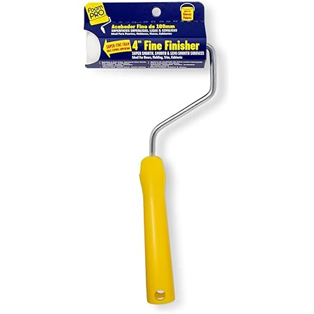 FoamPRO 164 Fine Finish Roller (High-Density Foam), 4", Pack of 1