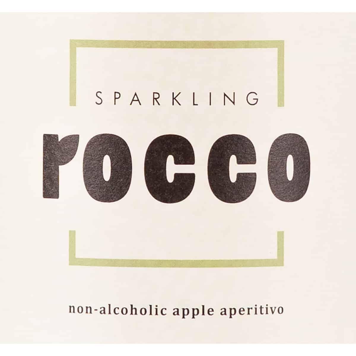 Sparkling Rocco Alkoholfreier Apfelaperitif 6×0,75L – Südtiroler rotfleischige Äpfel – Fein perlender Aperitivo aus Italien – 0,0% Vol. – Elegante Alternative zu Sekt & Prosecco