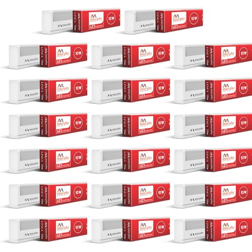 Image of Murphy 2 Feet 10W LED Tube Light Batten (Cool White) - Pack of 20