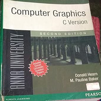 Buy Computer Graphics C Version (Anna Univ) (Old Edition) Book Online ...