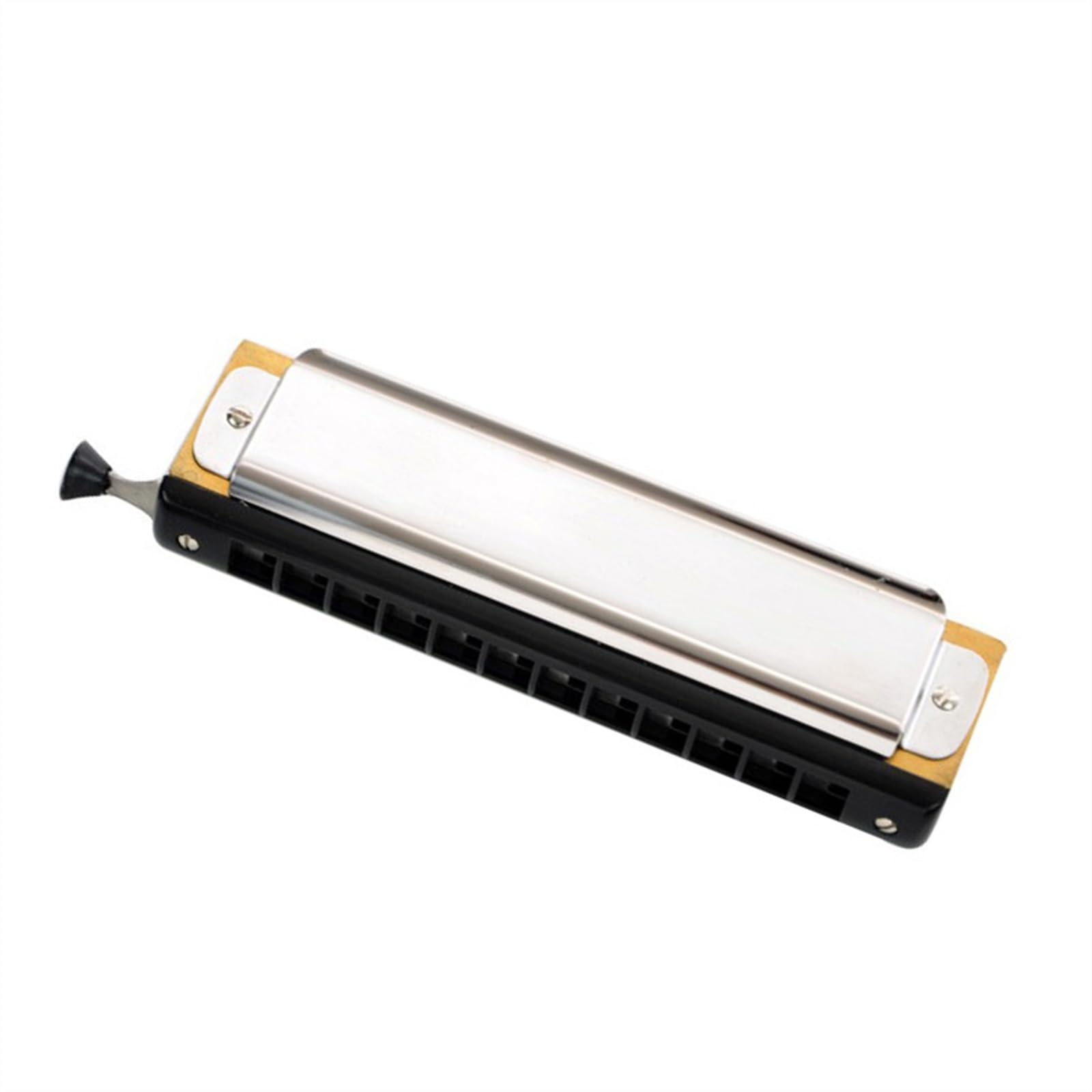Strumento Musicale A Fiato Professionale Con Armonica Cromatica Chiave C A 12 Fori Con Custodia Armonica Strumento Musicale